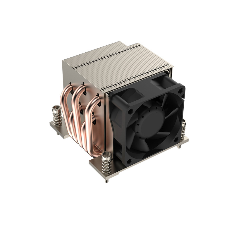 LGA1700-T67 Refrigeration Chip Server Radiator air Cooler Fins CPU 2U Radiator Copper Heat Pipe