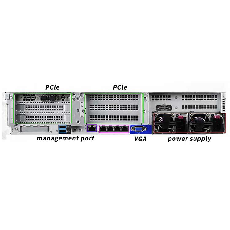 Refurbished HPE ProLiant DL388 Gen10 Gen11 2U Rack Server Computer AI GPU Cloud Virtualization Data Center Web Hosting Servers