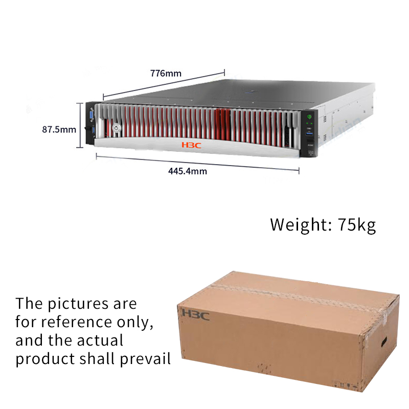 H3C UniServer R4950 G5 2U Rack Server Customizable AMD EPYC Processor Based in Stock and Used