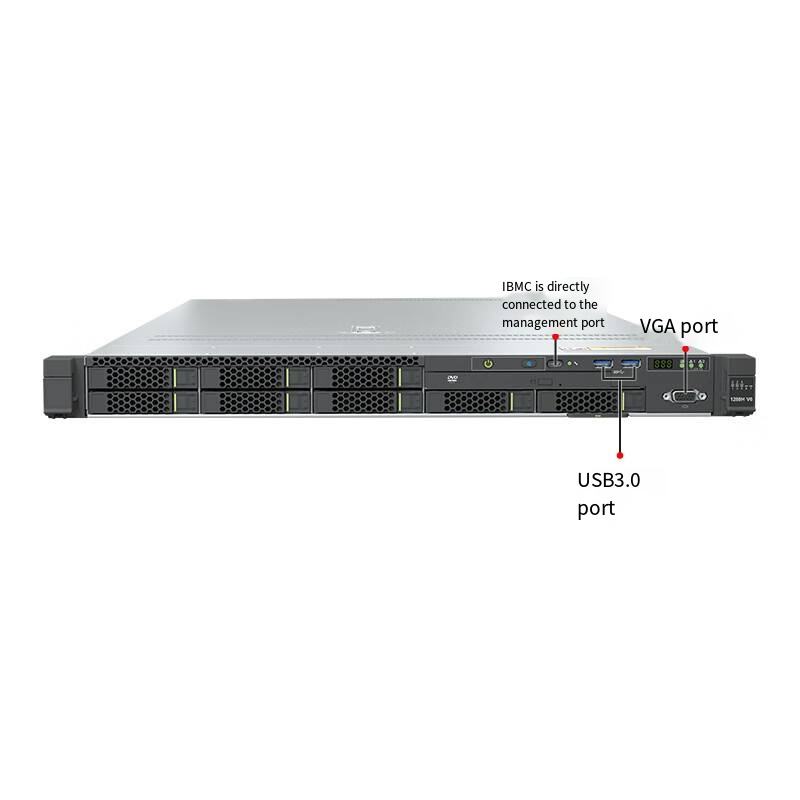 Best Selling Hyperfusion 1288H V6 1U Rack Server Intel Xeon Processors SAS/SATA/SSD  High Performance Server