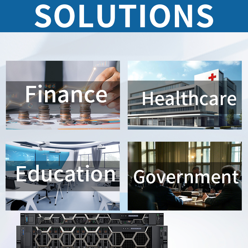 Original New Poweredge R750 R760 R770 Storage 2U Data Dual Cpu Center AI  Computer System Buy a 10gbps Dedicated NAS Gpu Servers