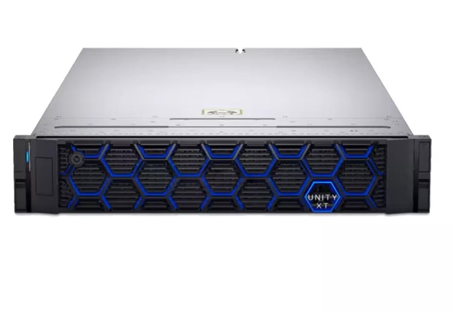 Dells Unity 480f Flash Array 2u Rack Network Storage emc unity xt 480