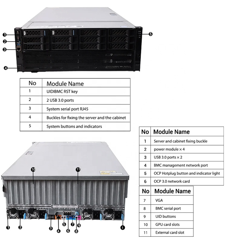 Intel Xeon Computer  Cheap 2U Server NF5468M6 Rack Server