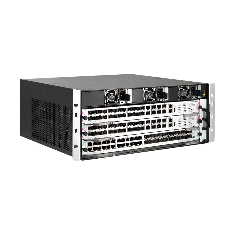 Professional 48 Port Core Switch L3 Managed   1104Mpps OSPF BGP MPLS Stackable Dual Power Supply Enterprise Network Switch