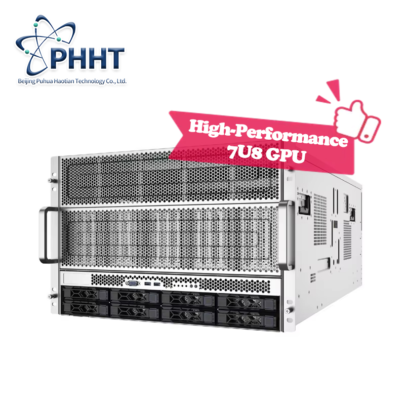 New OEM High Performance 7U 8 GPU AI Server Computer for LLM Training Deep Learning HPC Cloud Rendering Rackmount Host Servers