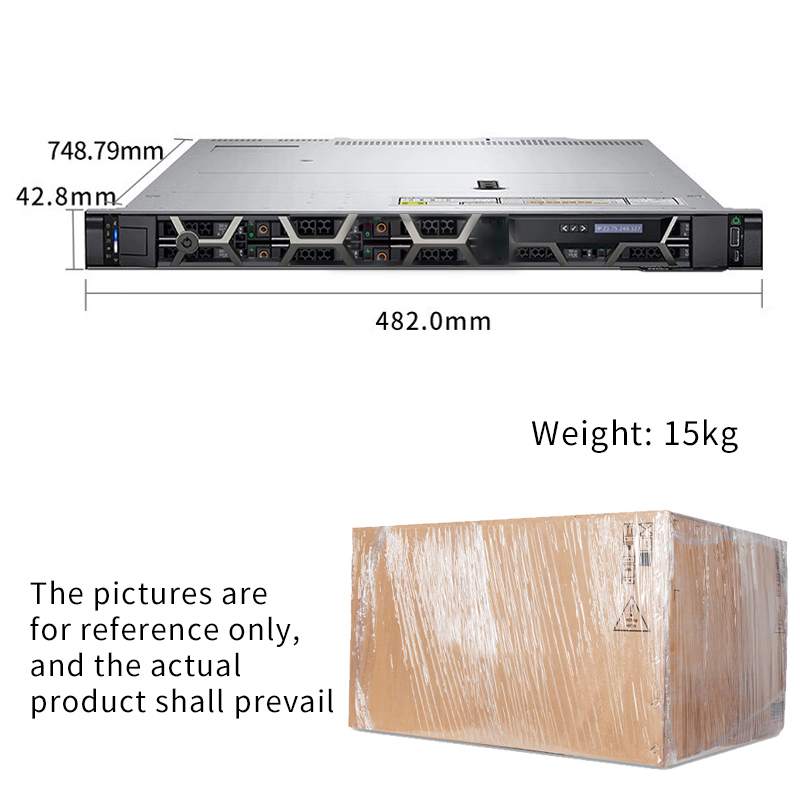 Enterprise PowerEdge R650XS 1U Rack AI Server Computer for Dual Intel Xeon GPU Deep Learning Cloud Virtualization NAS Servers