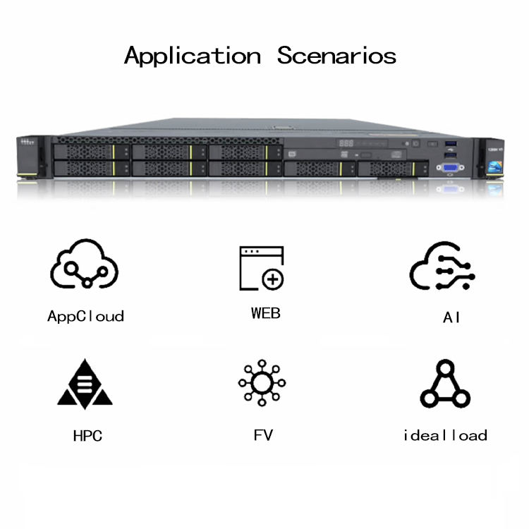Factory Wholesale FusionSever 1288H V5 1U Rack Server with Intel Xeon Processors SAS/SATA/SSD High Performance in Stock!