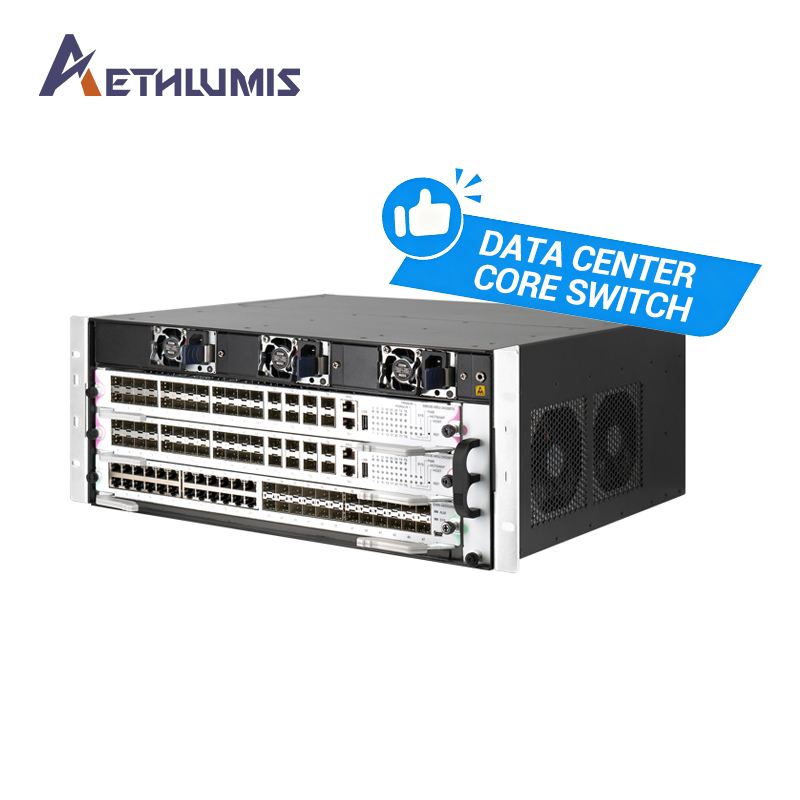 Wholesale 48 Port Core Switch L3 Managed 1.47Tbps 1104Mpps OSPF BGP  Private Mold Stackable Dual Power Enterprise Network Switch