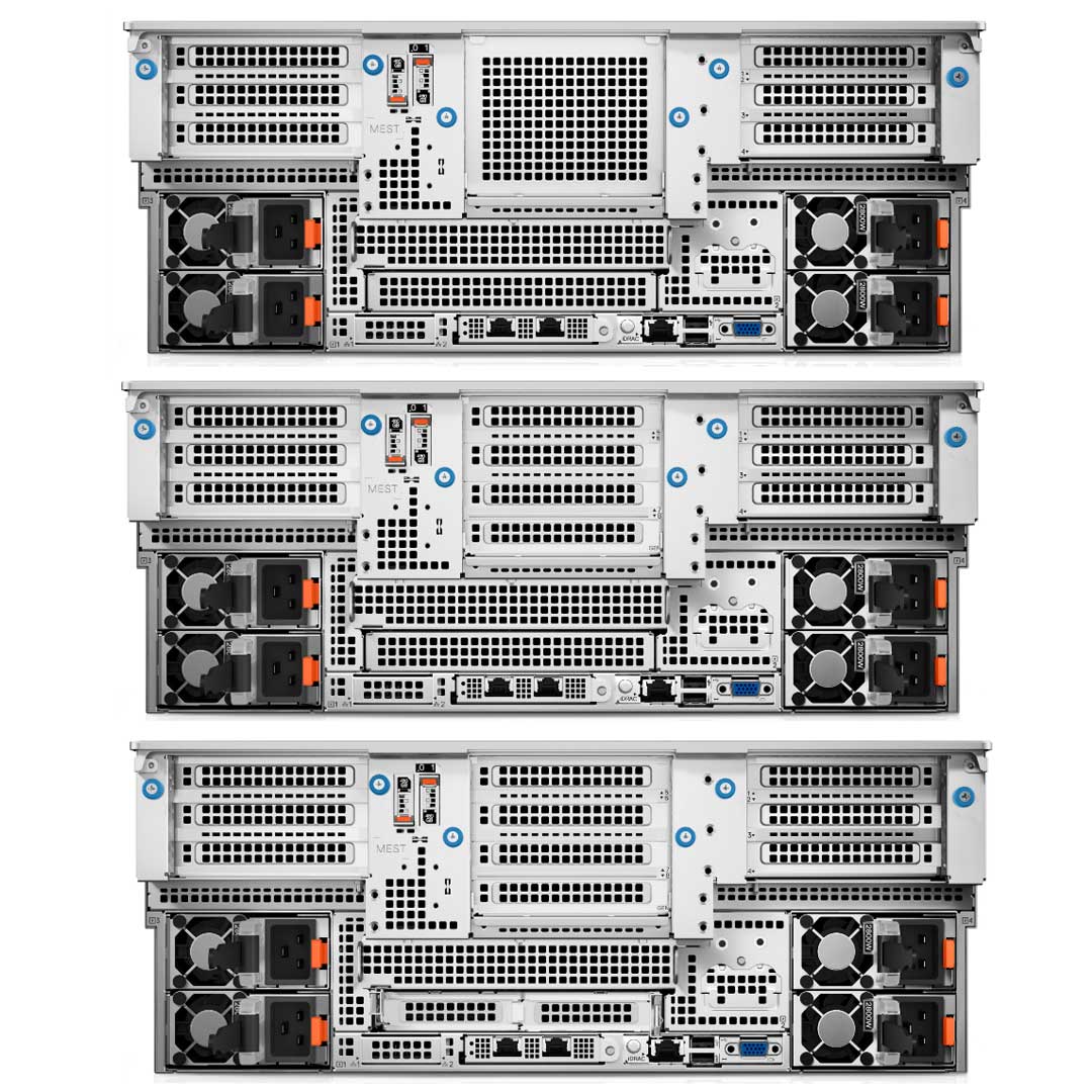 Factory Wholesale R960 Rack R760 R860 Chassis (8x 2.5" NVMe) 64 DDR5 RDIMM Slots 16TB Max Memory GPU Server Pc System Server