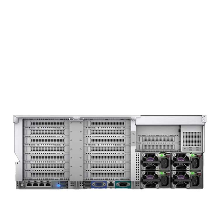 HPE DL580 G9 Back View