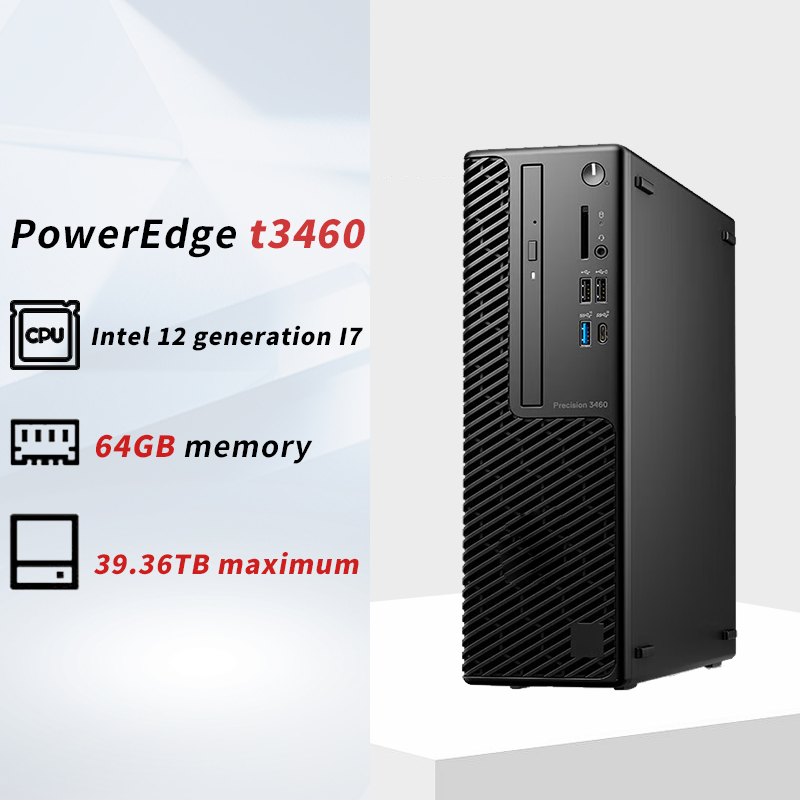 Professional Precision T3460 SFF Workstation Computer for CAD Graphic Design Video Editing Desktop Tower Workstation