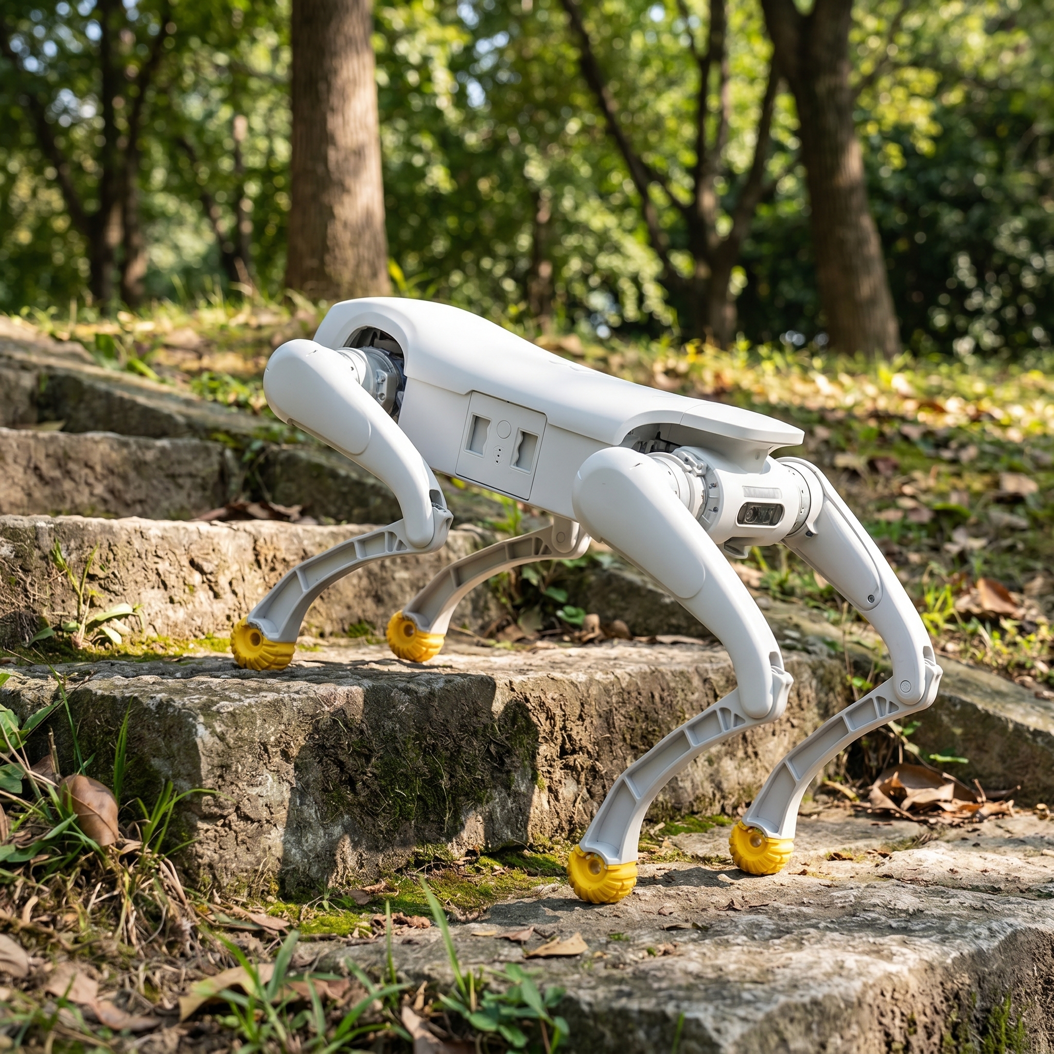 Powerful Motion Control Quadruped Robot High Mobility Smart Bionic Robot Dog for Industrial Patrol Inspection