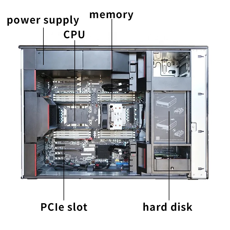 Used Lenovo P920 Tower Workstation Customized Competitive Price in Stock