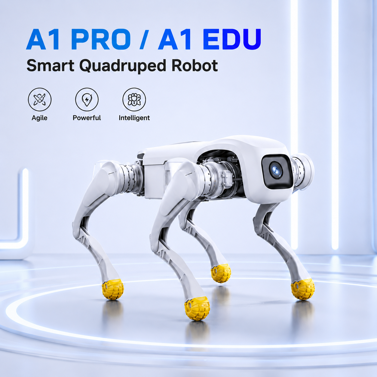 Professional Bionic Robot Dog AI Quadruped Programmable Robot for Advanced Robotics Research and Educational Training Robot