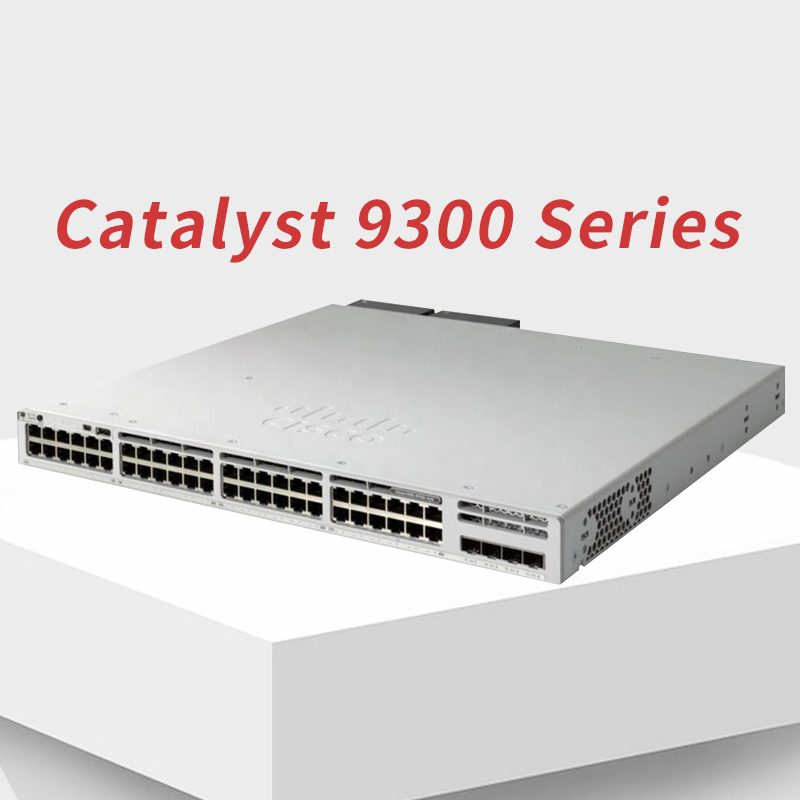 Factory Wholesale New Switch Network Catalyst 9300 Series 48 Port C9300-48P-E  Sfp Network Switch Poe Network Switch