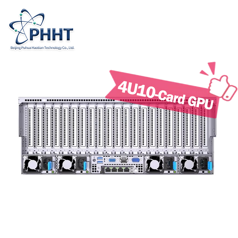 Enterprise High Performance 4U 8 GPU AI Server Computer Deep Learning Training Inference Cloud Virtualization Data Center Server