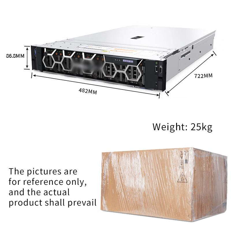 Dells PowerEdge R750XS High Performance CPU AI GPU Rack Server Computer Virtualization Cloud Hosting Storage Solutions Servers