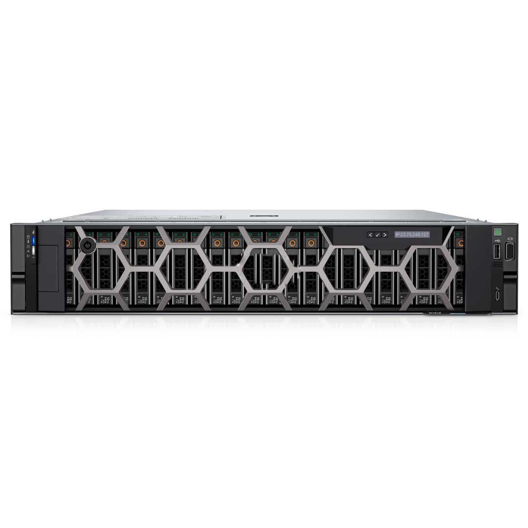 Professional Dells PowerEdge R7615 R7625 2U Rack AI Server Computer for AMD EPYC GPU Deep Learning Cloud Virtualization Servers
