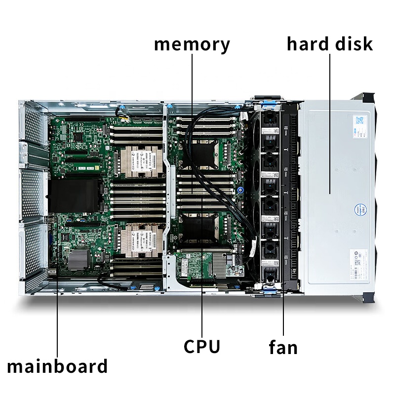 Excellent Quality Inspur NF8480M5 Intel Xeon Sliver 4208 4U Rack Server computer servers buy server