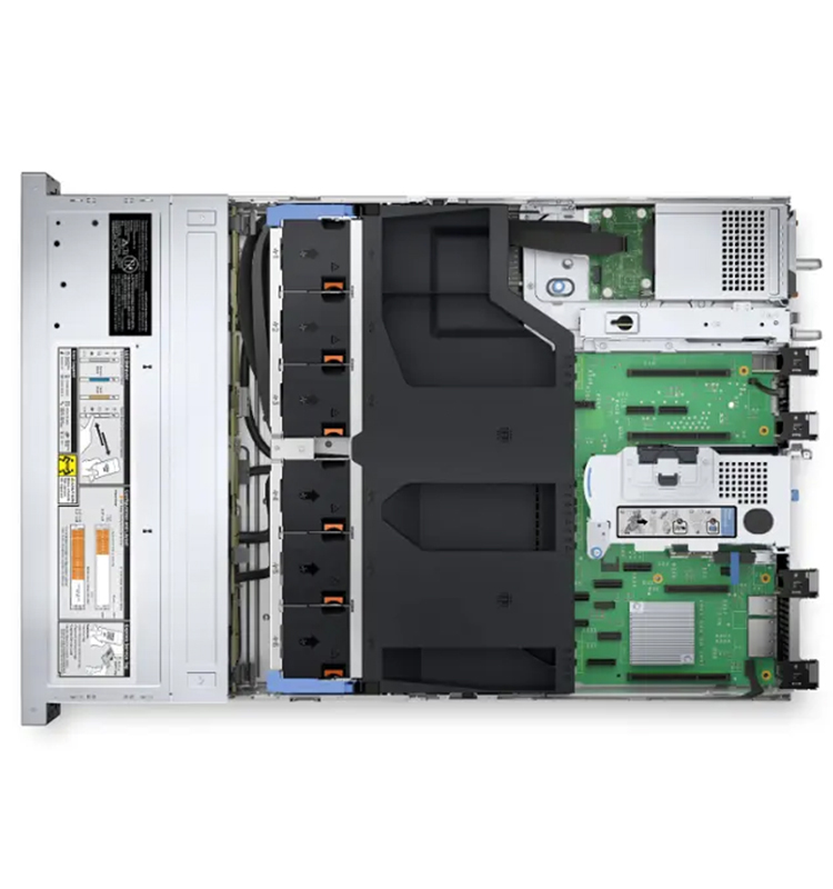 Professional Del PowerEdge R750xs 2U Rack AI Server Computer for Dual Intel Xeon GPU Deep Learning Cloud Virtualization Servers