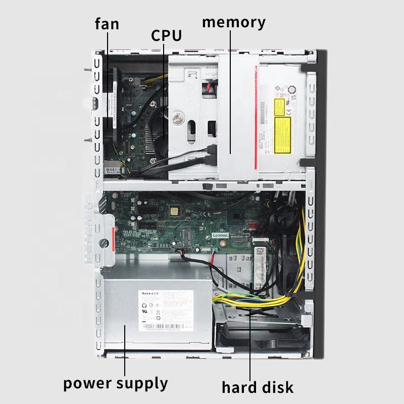 T100C Tower Server Computer Intel Desktop CPU I5-10400 6 Core 8G Memory 1T Stock
