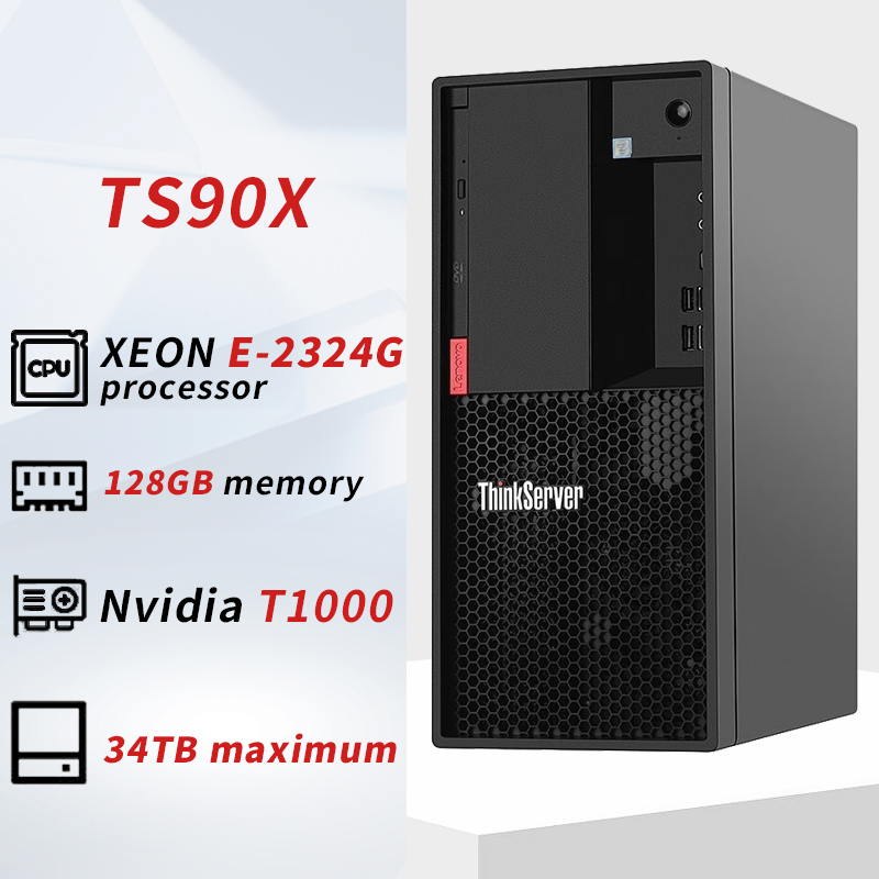 Best Price Server Computer Lenovo Tower Server System Ts90x 4u Epr Storage Enterprse Lenovo Host Servers Pc in Stock