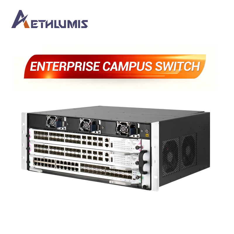 Data Center 48 Port Core Switch Layer 3 Managed 1.47Tbps OSPF BGP MPLS Stackable Dual Power Supply Enterprise Network Switch
