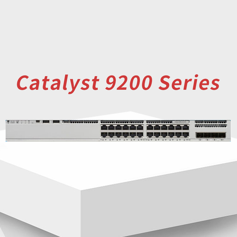 New Sealed Cis-co Catalyst 9200 Series Switch C9200L-24T-4G-E with PoE Stackable SNMP QoS & Network Switch in Stock