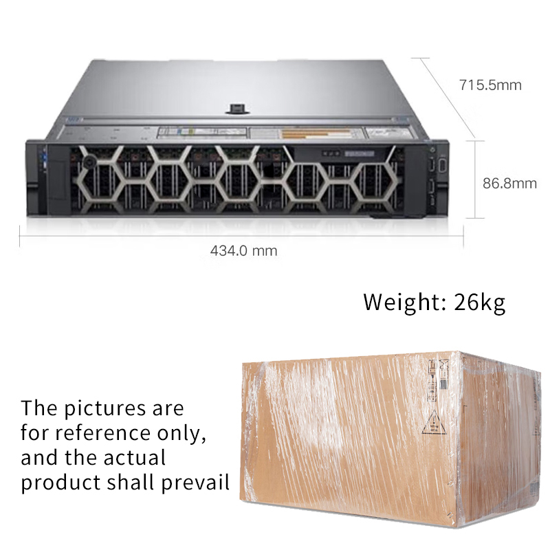 Del PowerEdge R740XD R750 AI GPU Server Cloud Virtualization Server High Performance Data Storage Solution Rack Computer Servers