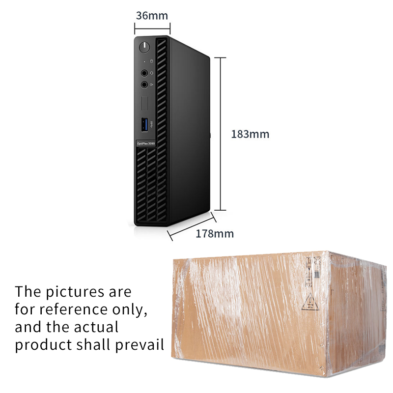 Hot Dells  Optiplex 3000MFF/7010MFF Mini Pc Desktop Computer Core I3 I5 I7 Business Office PC with 8GB-32GB RAM 512GB 1TB SSD