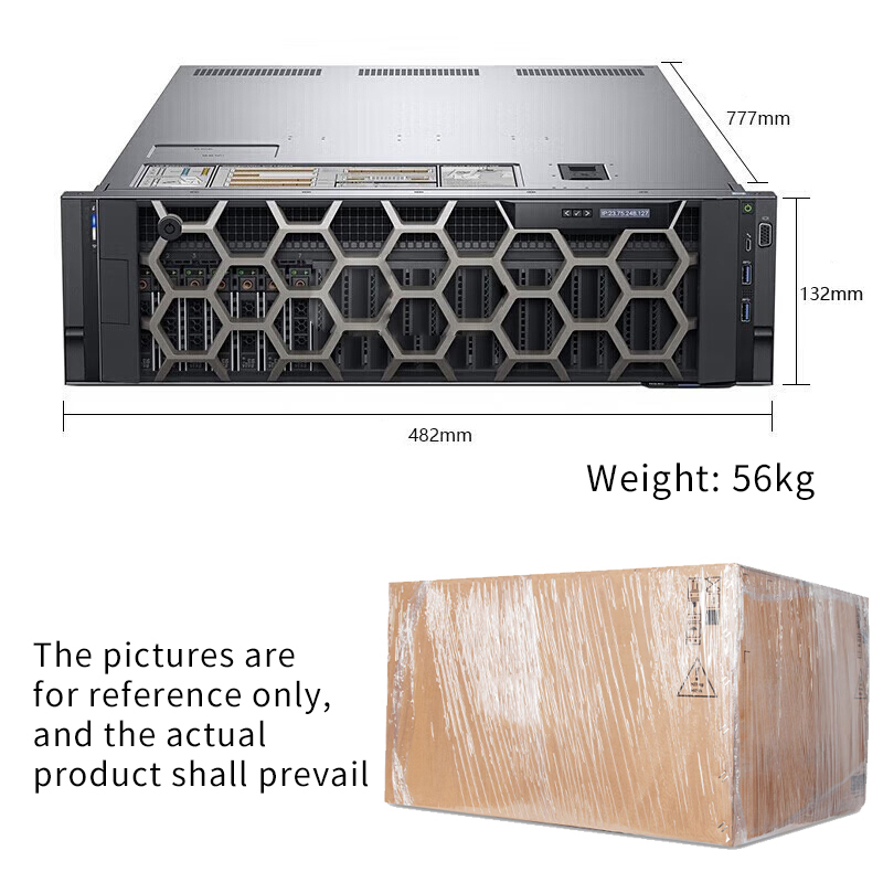 Original Used Dells PowerEdge R940xa 4U AI Server Computer for Quad Intel Xeon GPU Deep Learning LLM Rackmount Host Servers