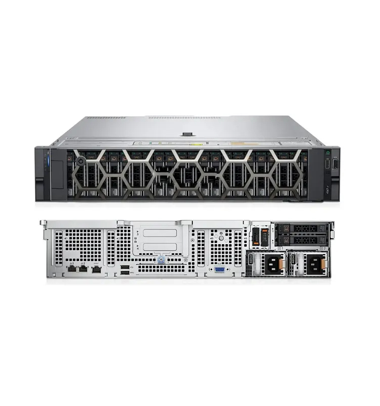 Professional Del PowerEdge R750xs 2U Rack AI Server Computer for Dual Intel Xeon GPU Deep Learning Cloud Virtualization Servers