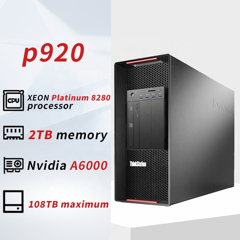 Used Lenovo P920 Tower Workstation Customized Competitive Price in Stock