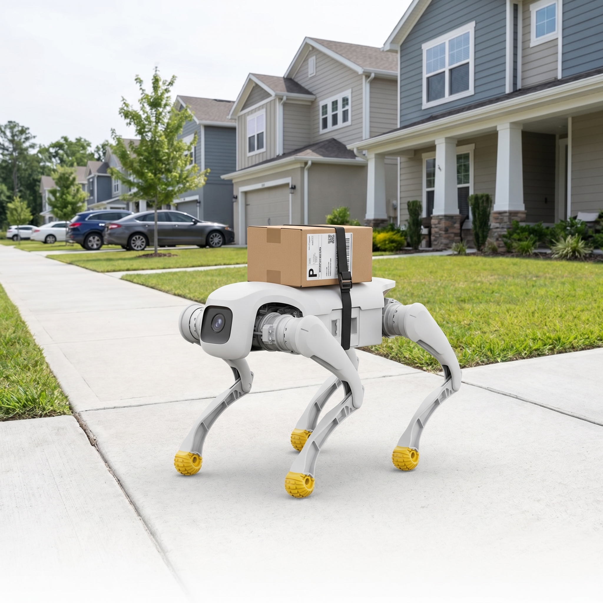 Advanced AI Robot Dog Bionic Quadruped Programmable Robot and Secondary Development Research Platform Robot