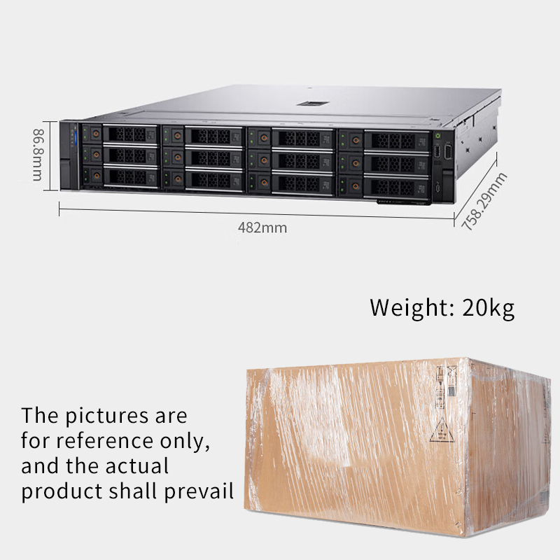 Dells PowerEdge EMC R750 R750XS 2U Rack Server for GPU AI Computing Virtualization Cloud Hosting NAS Storage Data Center Servers