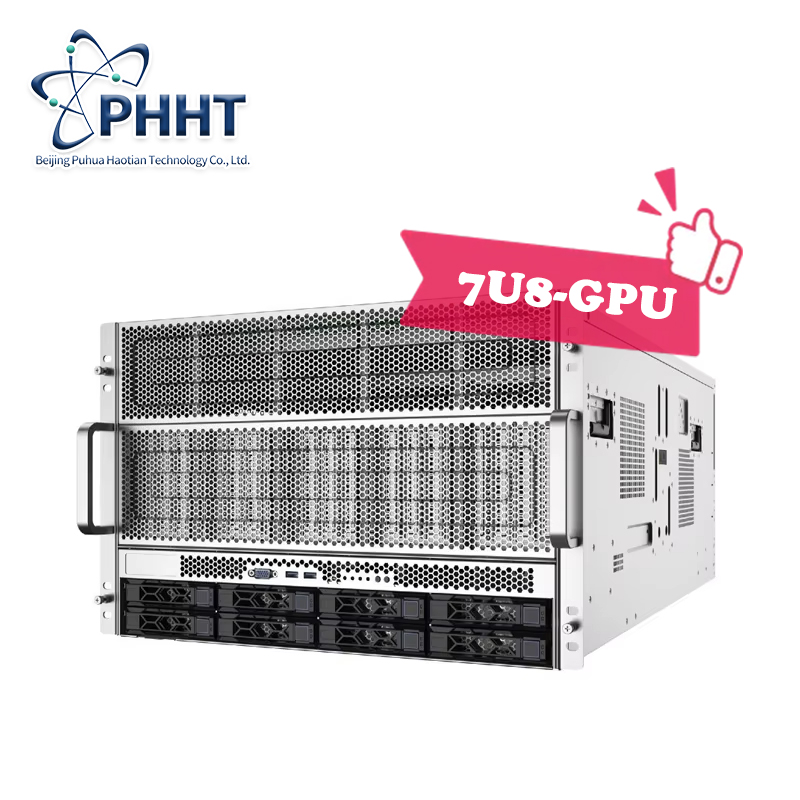 Professional AMD EPYC Dual CPU 8 GPU AI Server Computer for High Performance Computing HPC DDR5 PCIe 5.0 Data Analytics Servers