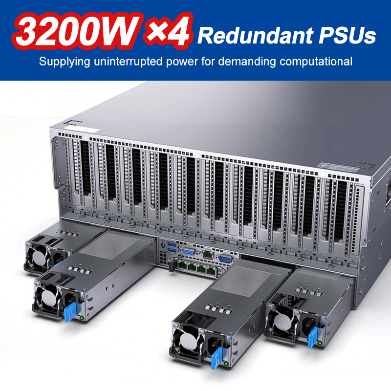 Top Selling 7U Virtualization Cloud Server for Web Hosting and Scalable Data Center Environments 8GPU Rack Computer Servers