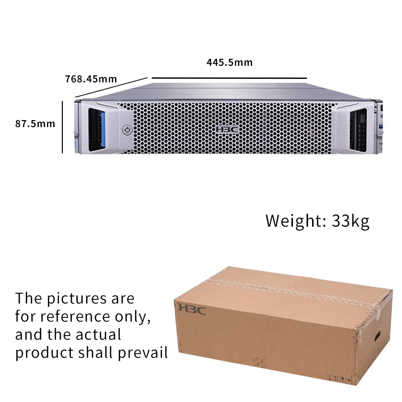 H3C UniServer R2900 G3 3104 16GB P460 8SFF Rack Server Used Stock with 8 Slots and 16GB Memory