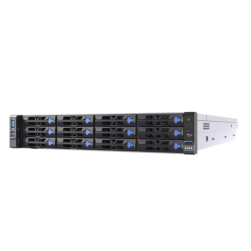 GPU Ready Barebone 2U Optimized for AI Training High IO Analytics Scalable Storage Infrastructure Rack Server Computer Servers