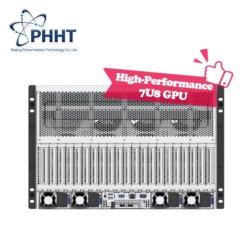 Ultimate Enterprise 7U Multi GPU AI Server Computer for Deep Learning Training Inference Cloud Computing and Data Center Server
