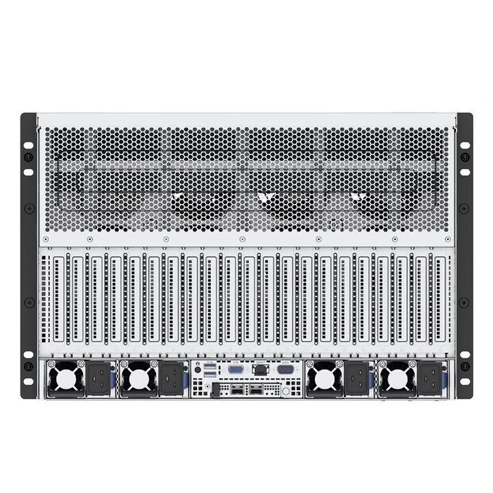 Enterprise AMD EPYC Dual CPU 8 GPU AI Server Computer for Deep Learning Training DDR5 PCIe 5.0 Virtualization NAS Storage Server