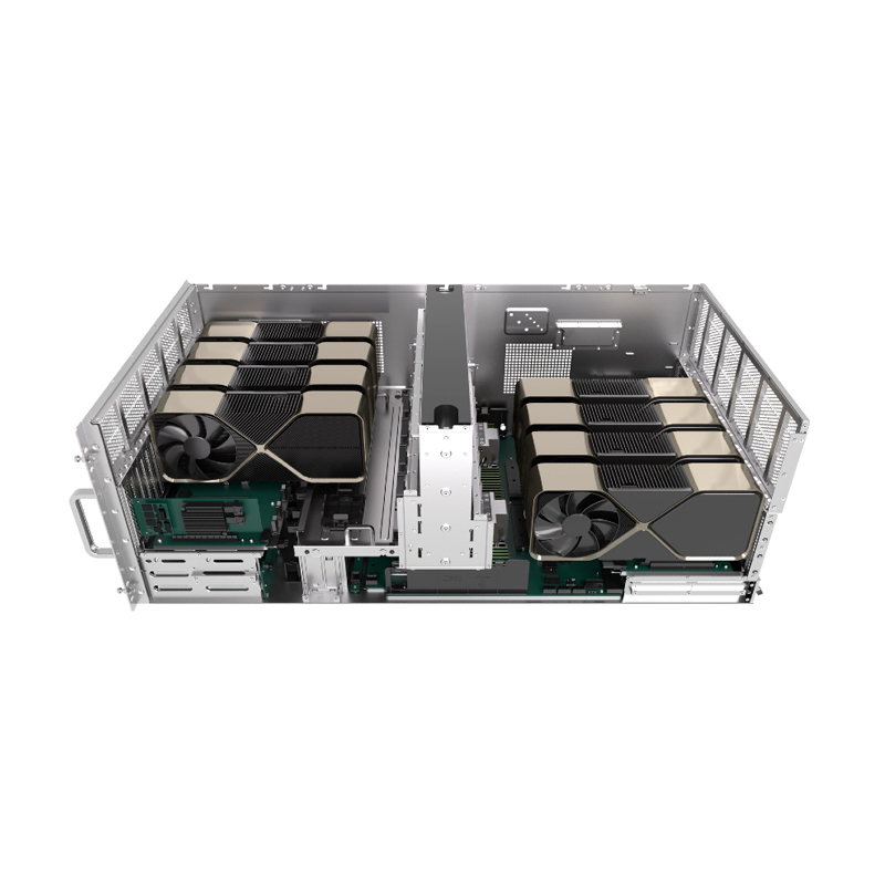 High Performance OEM ODM Server R7285V3 AMD EPYC 7U Rack AI AMD SP5-Based 8-GPU Server Computer Server