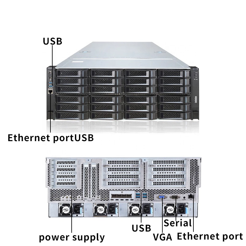Excellent Quality Inspur NF8480M5 Intel Xeon Sliver 4208 4U Rack Server computer servers buy server