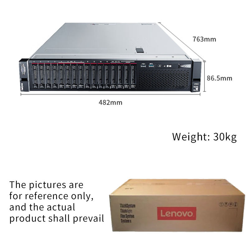 High Quality Lenovo ThinkSystem SR850 Rack Server Intel Xeon Gold Processor in Stock