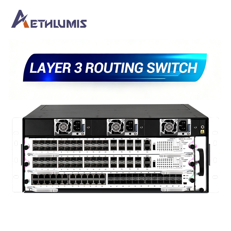 48 Port Core Switch Layer 3 Managed 1.47Tbps Switching Capacity OSPF BGP MPLS 1104Mpps Stackable Enterprise Core Network Switch
