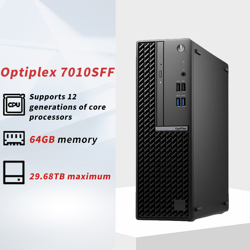 Original Dells Optiplex 7010sff 7020 Mini Computer Desktop Pc Office Computer Core I3 I5 I7 Host Pc Desktop for Sale