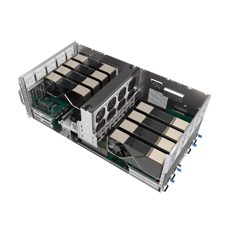 Next Generation 7U 8 GPU Rack Server Computer AI Cloud Virtualization Deep Learning HPC Rendering Multi CPU Data Center Servers