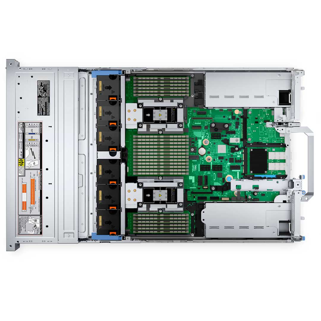 Best Selling PowerEdge R7625 2U Rack Server Computer AI GPU Cloud Virtualization PC System High Performance Data Center Servers