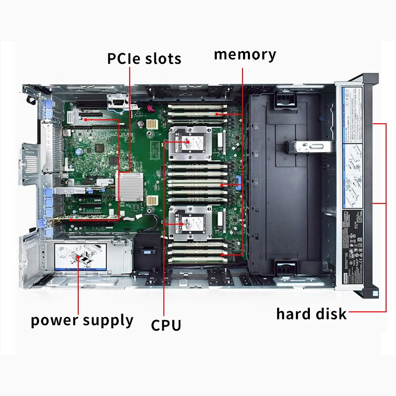 China Supplier's Brand-New ThinkSystem SR860 868 4U Case Network Cabinet Rack Server Good Price in Stock Tower Type