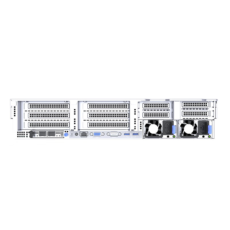 Data Center Grade 2U Rack Server with Hot-swap Drives Intelligent Monitoring GPU Scalability Redundant Subsystems Cloud Servers